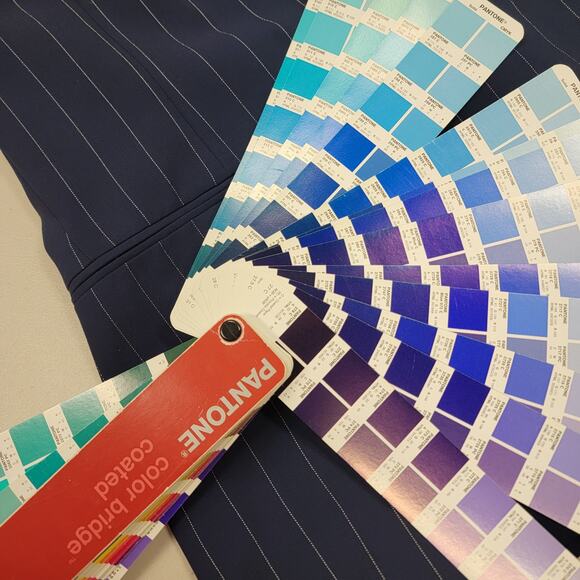 Ralph Lauren Purple Label Navy White Pin Stripe Jacket 12 - Picture 8 of 10